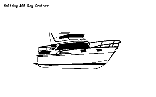 Clip Art Disk 05 - Boats and Buildings atari screenshot