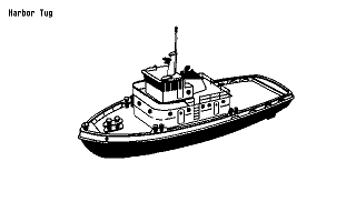 Clip Art Disk 05 - Boats and Buildings atari screenshot