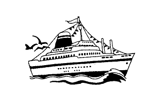 Clip Art Disk 05 - Boats and Buildings atari screenshot