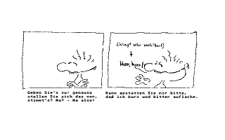 Clip Art Disk 08 - Comics 2 and 3 atari screenshot