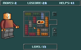 Clogged Up atari screenshot