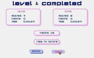 Clogged Up atari screenshot