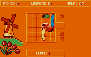 Clogged Up atari screenshot