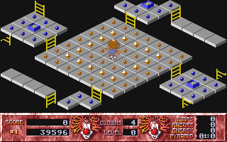 Clown-O-Mania atari screenshot