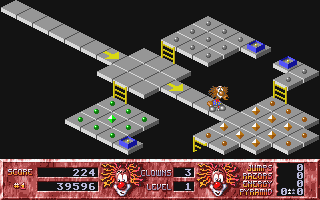 Clown-O-Mania atari screenshot