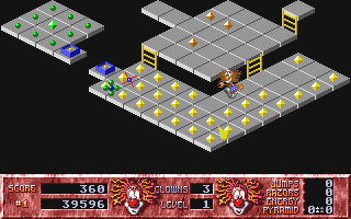 Clown-O-Mania atari screenshot