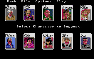 Cluedo - Master Detective atari screenshot