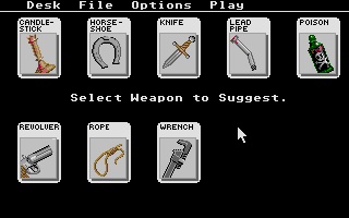 Cluedo - Master Detective atari screenshot