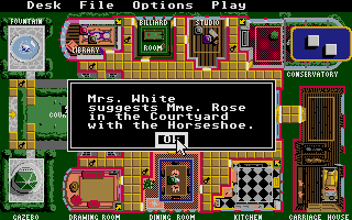 Cluedo - Master Detective atari screenshot