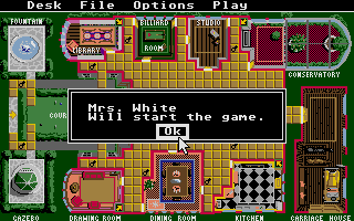 Cluedo - Master Detective atari screenshot