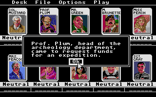 Cluedo - Master Detective atari screenshot