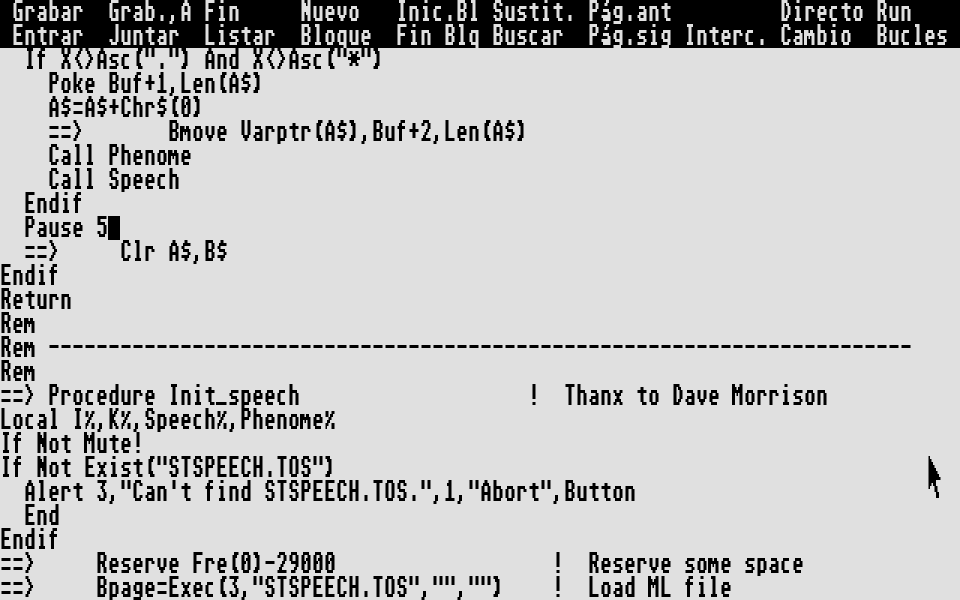 CMV BASIC — screenshot 1