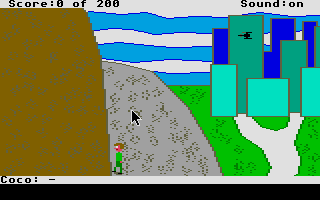 Coco Coq in Grostesteing's Base atari screenshot