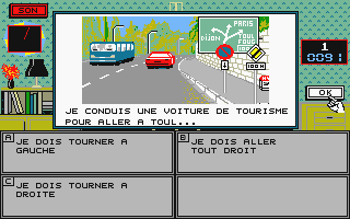Code Route atari screenshot