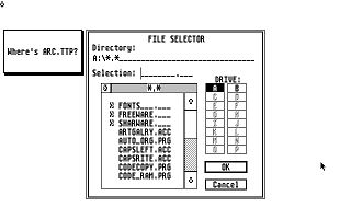 Codehead Utilities atari screenshot