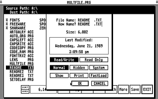 Codehead Utilities atari screenshot