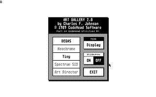 Codehead Utilities atari screenshot