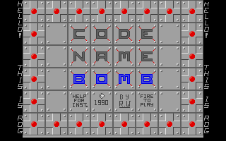 Codename Bomb atari screenshot