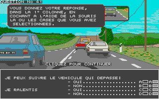 Collection Codoroute : Test Disk 1 atari screenshot