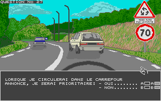 Collection Codoroute : Test Disk 4 atari screenshot