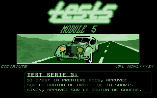 Collection Codoroute : Test Disk 5 — screenshot 1