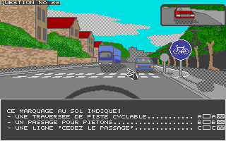 Collection Codoroute : Test Disk 5 atari screenshot