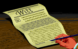 Colonel's Bequest (The) atari screenshot