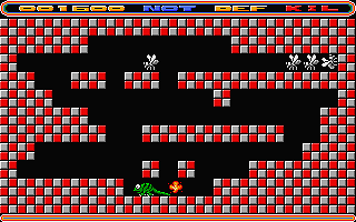 Color Clash atari screenshot