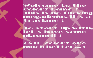 Colorz atari screenshot