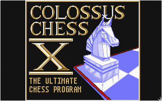 Colossus Chess X atari screenshot