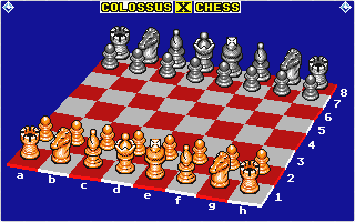 Colossus Chess X atari screenshot