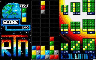 Columns II atari screenshot