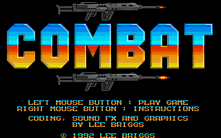 Combat atari screenshot