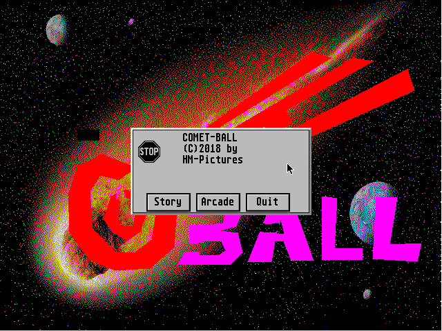 Cometball [Falcon030] [TT030] atari screenshot