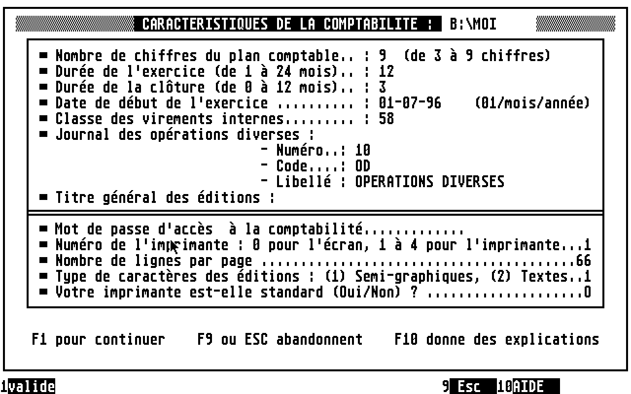 Compta (La) atari screenshot