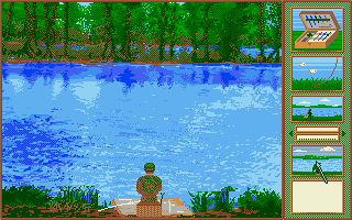 Computer Coarse Angler II (The) atari screenshot