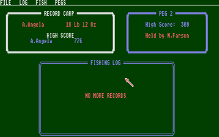 Computer Coarse Angler II (The) atari screenshot
