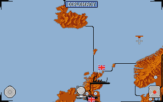 Computer Diplomacy atari screenshot