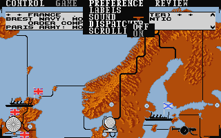 Computer Diplomacy atari screenshot