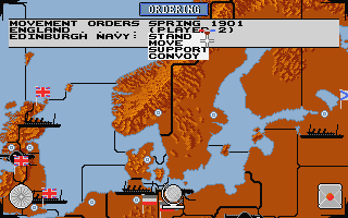 Computer Diplomacy atari screenshot