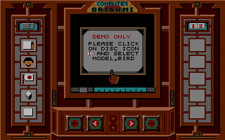 Computer Origami atari screenshot