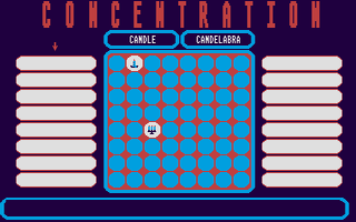 Concentration atari screenshot