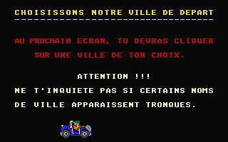 Connaître la France atari screenshot