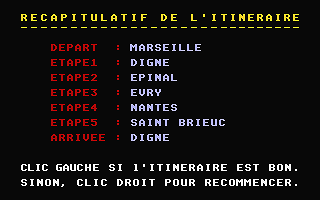 Connaître la France atari screenshot