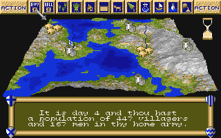 Conquest atari screenshot