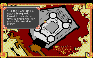 Conquests of Camelot atari screenshot