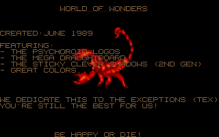 Constellations Demo atari screenshot