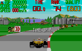 Continental Circus atari screenshot