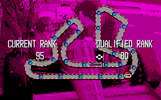 Continental Circus atari screenshot