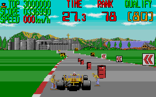 Continental Circus atari screenshot